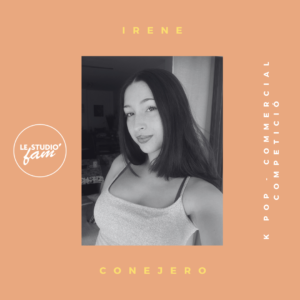 Irene Conejero, profesora de K-Pop, Commercial y competición en Cunit